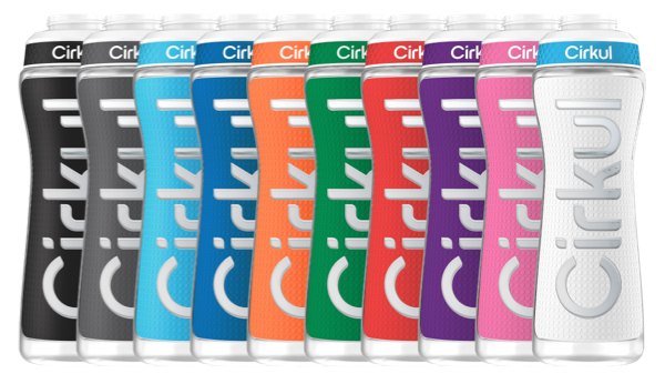 22oz. Grip Squeeze Plastic Bottle & Sport Lid H1
