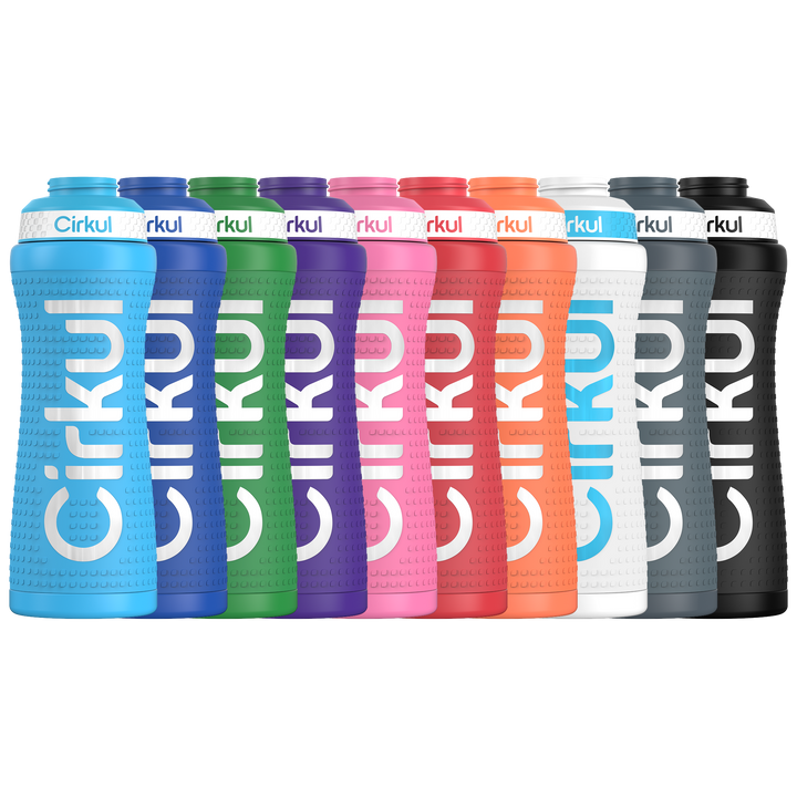 22oz. Grip Stainless Steel Bottle & Sport Lid D2